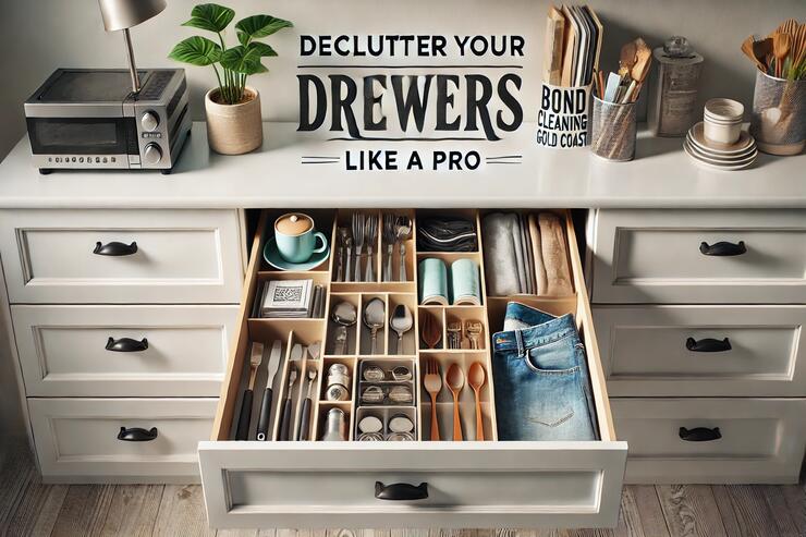 Bond Cleaning Gold Coast Declutter Your Drawers Like a Pro