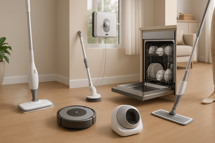 7 Time & Energy-Saving Smart Home Cleaning Tools