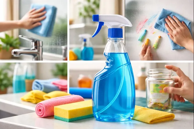 Uses of Glass Cleaner for Easy Home Cleaning