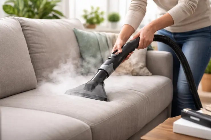 The Best Way to Clean Upholstery Using a Steam Cleaner
